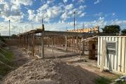 Avanzan las obras del edificio de Agrimensura en Olavarría